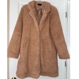 Tan Sherpa Coat